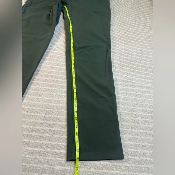 Lululemon ABC Pant Size 34x33 Green Classic-Fit Warpstreme Casual Preppy Stretch - Picture 6 of 9